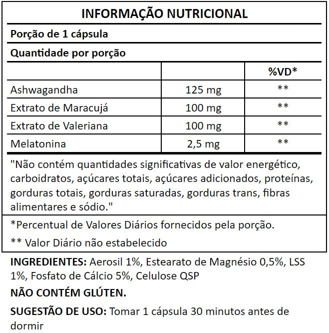 Tabela nutricional